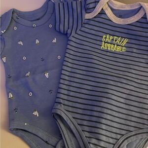 Nautical themed onesies